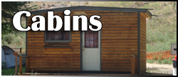 Cabins for rent at Eagle RV Park and Campground in Thermopolis Wyoming